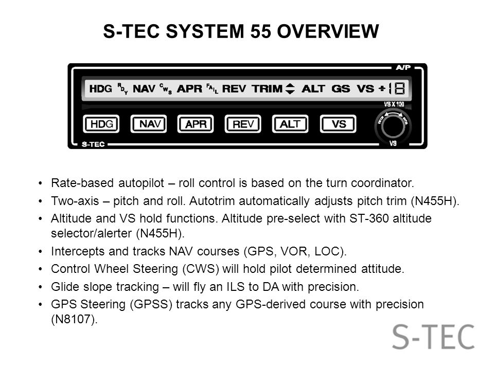 Tec 55 Autopilot Manual